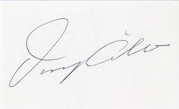 Danny Aiello autograph