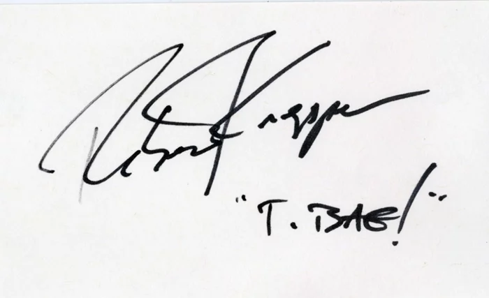 Robert Knepper autograph