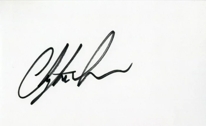 Christopher Cross autograph
