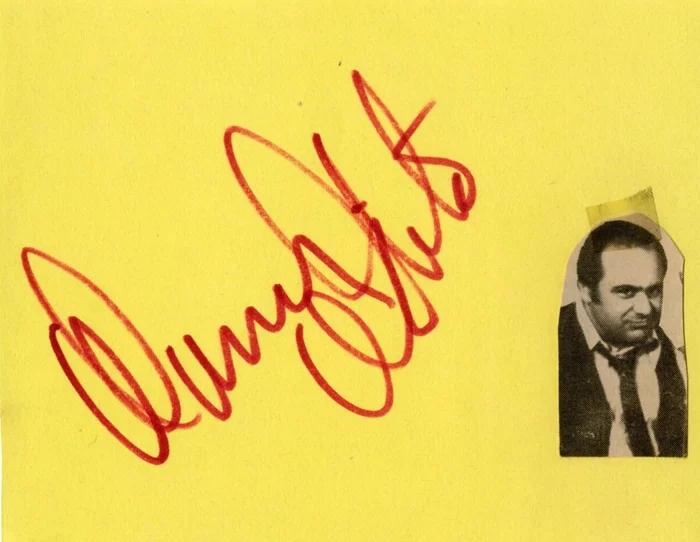 Danny Devito autograph