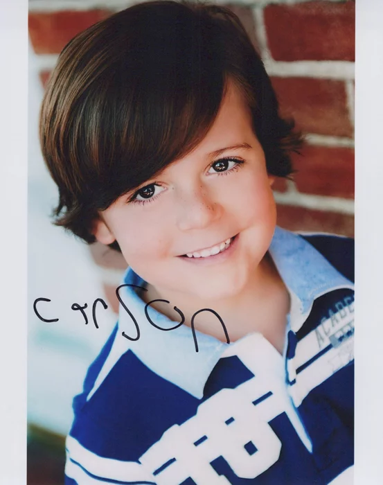 Carson Bolde autograph