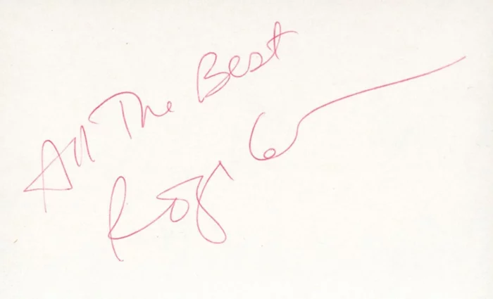 Roger Corman autograph