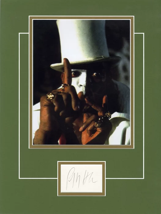 Geoffrey Holder autograph