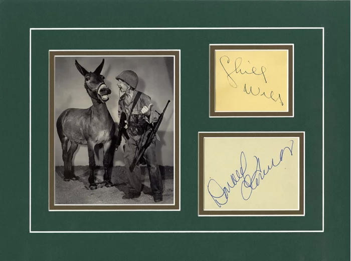 Francis the Talking Mule autograph