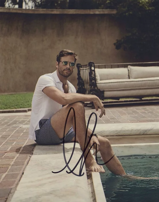 Armie Hammer autograph