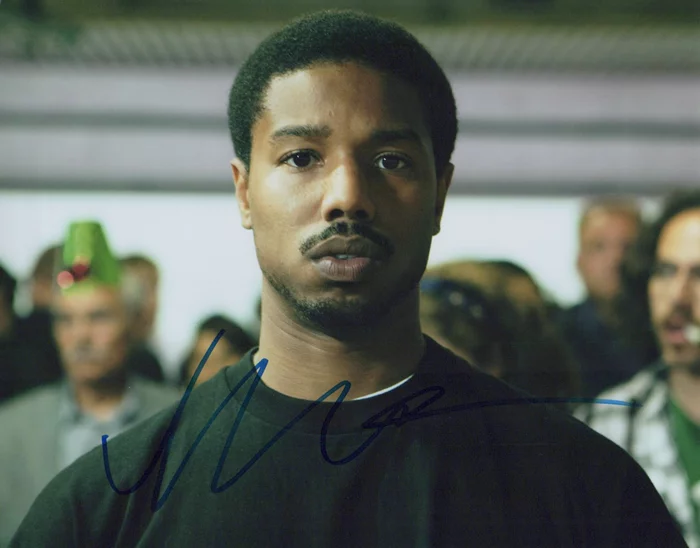 Michael B. Jordan autograph