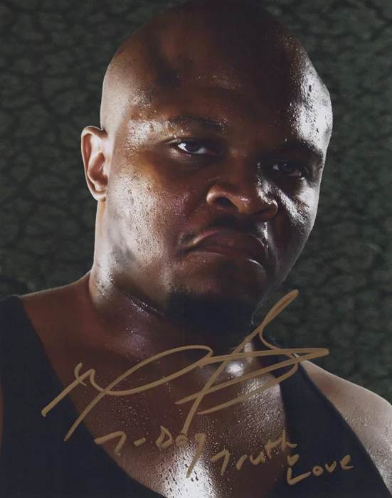 IronE Singleton autograph