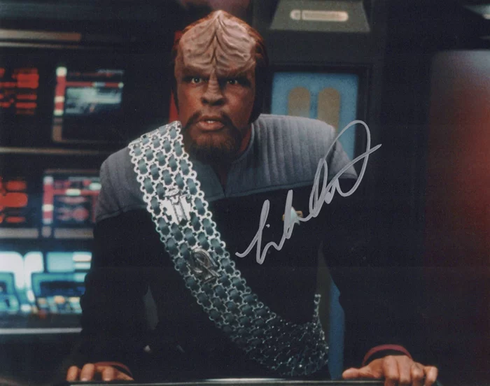 Michael Dorn autograph