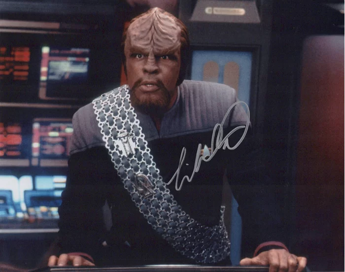 Michael Dorn autograph
