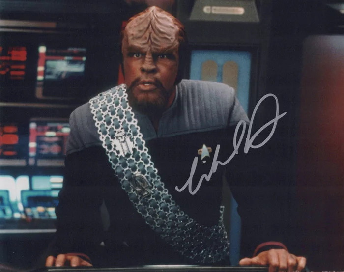 Michael Dorn autograph