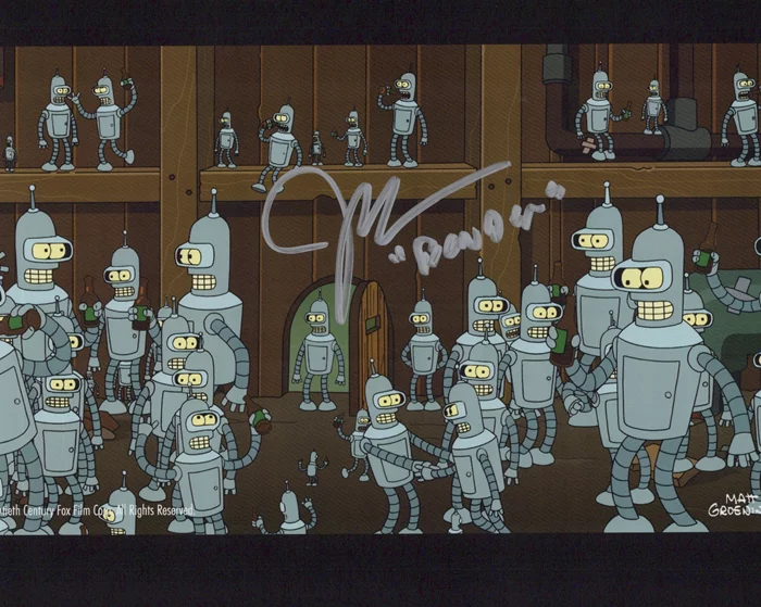John DiMaggio autograph