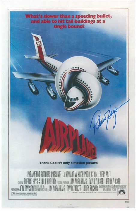 Robert Hays autograph