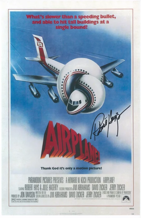 Robert Hays autograph