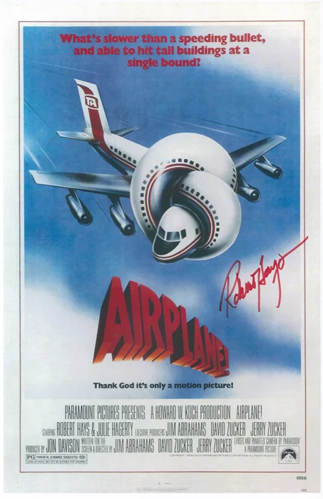 Robert Hays autograph
