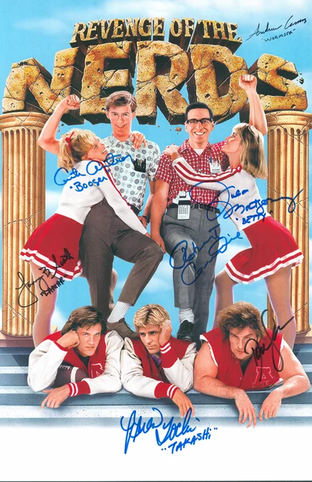 Revenge of the Nerds autograph