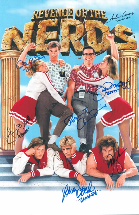 Revenge of the Nerds autograph