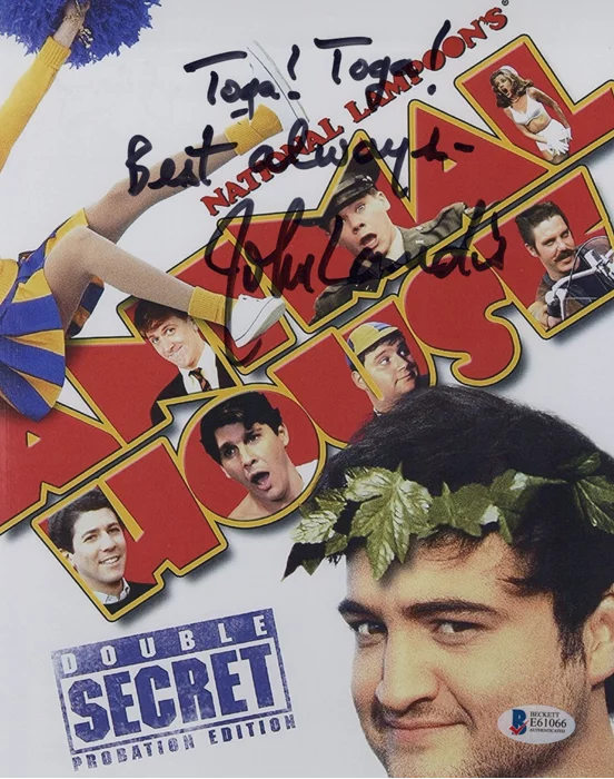 John Landis autograph