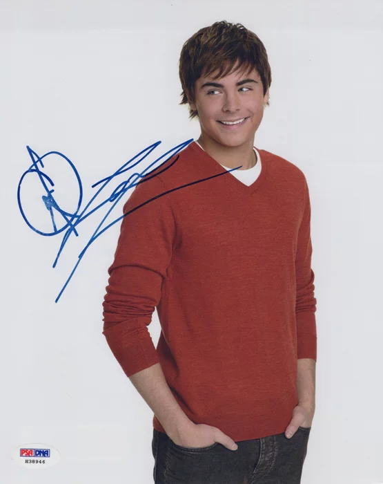 Zac Efron autograph