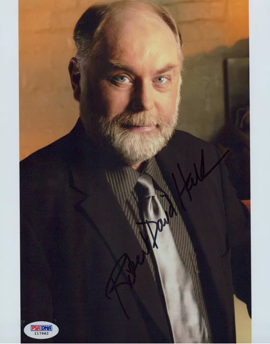 Robert David Hall autograph