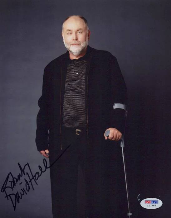 Robert David Hall autograph