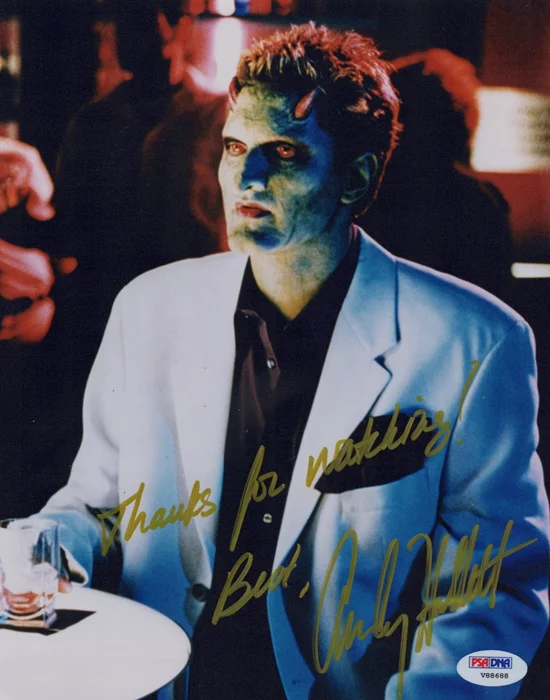 Andy Hallett autograph