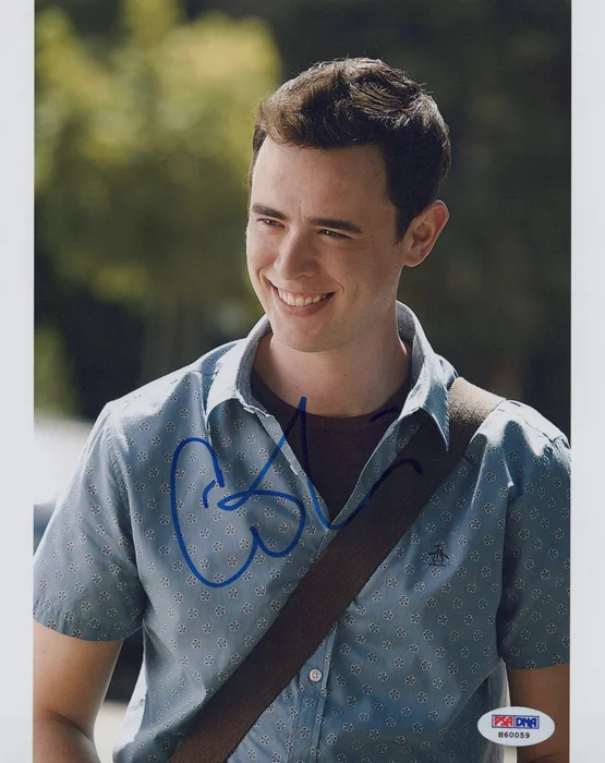 Colin Hanks autograph