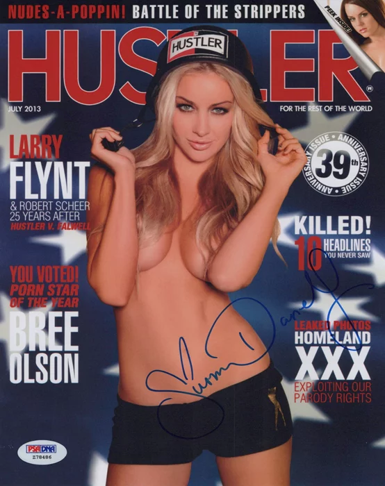 Summer Daniels autograph