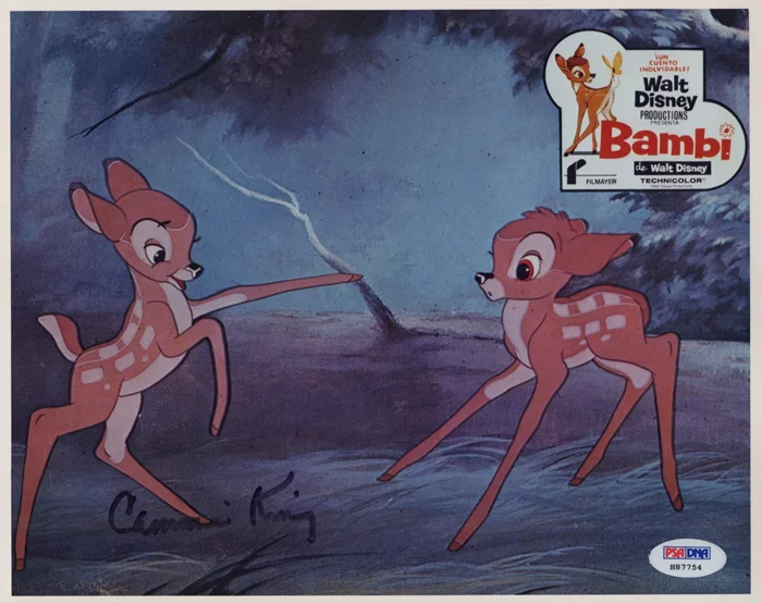 Cammie King autograph
