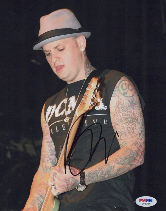 Benji Madden autograph