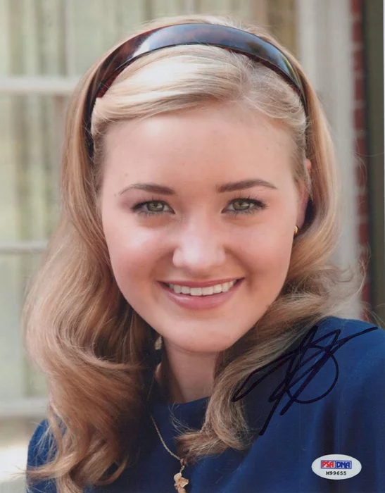 AJ Michalka autograph
