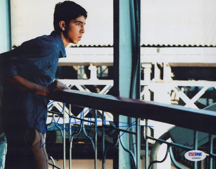 Dev Patel autograph
