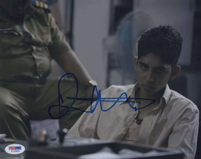 Dev Patel autograph