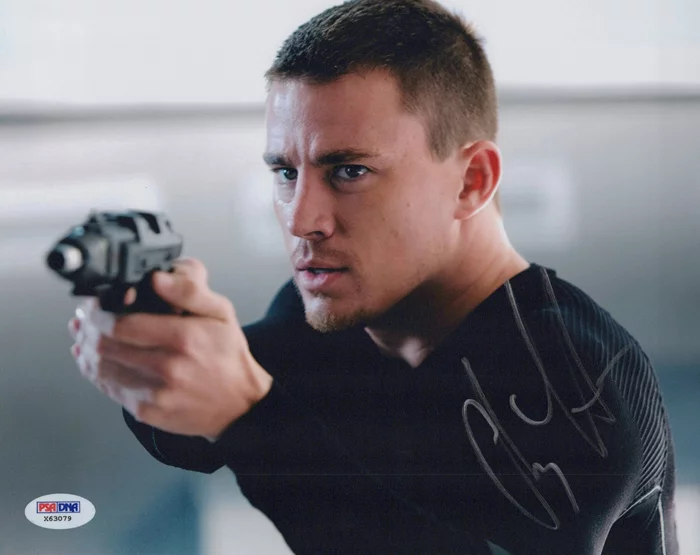 Channing Tatum autograph
