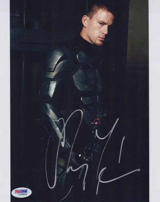Channing Tatum autograph