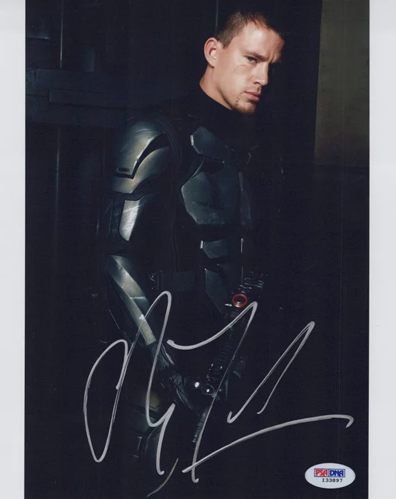 Channing Tatum autograph
