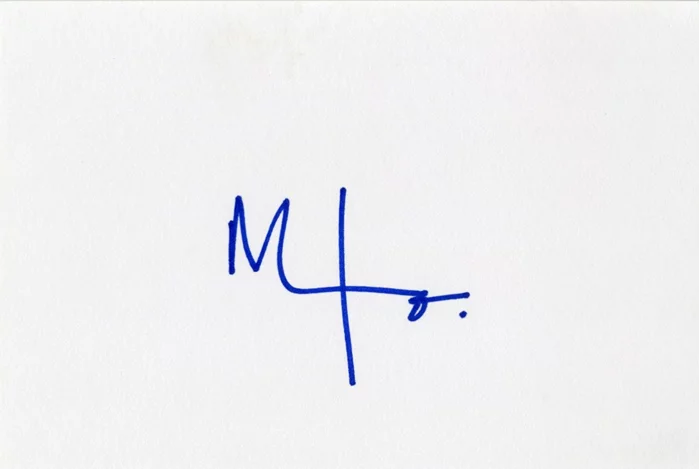 Milo Ventimiglia autograph