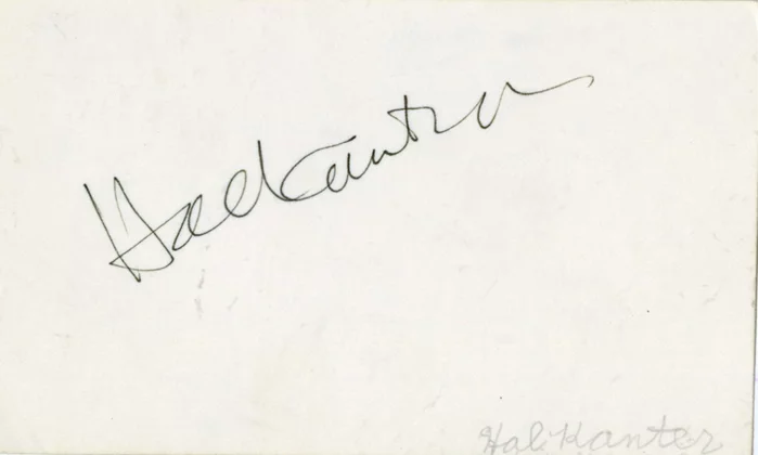 Hal Kanter autograph