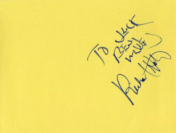 Richard Hatch autograph