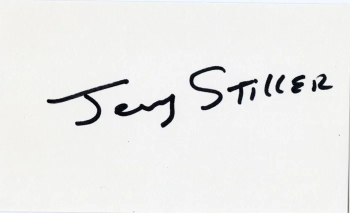 Jerry Stiller autograph