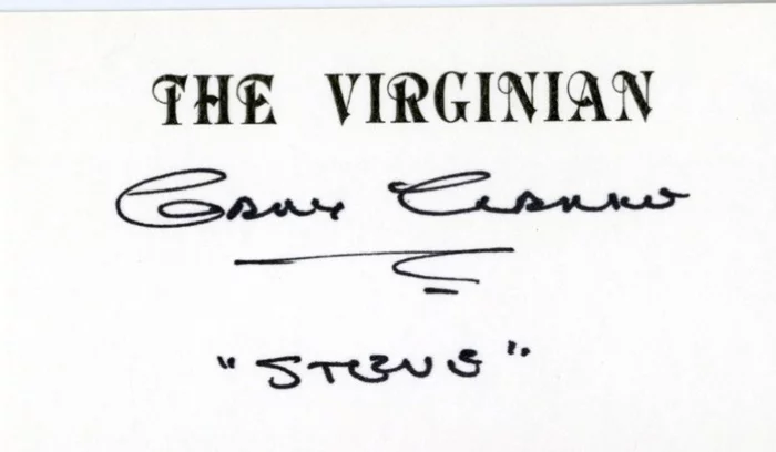 Gary Clarke autograph