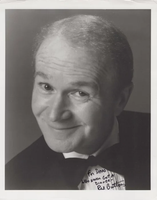 Red Buttons autograph
