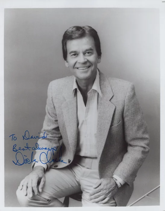 Dick Clark autograph