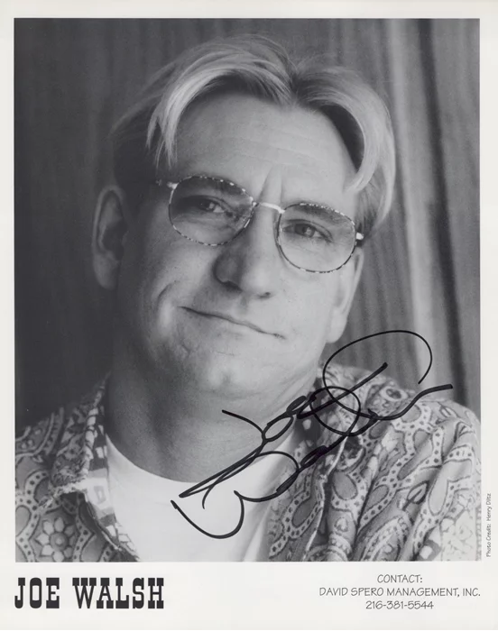 Joe Walsh autograph