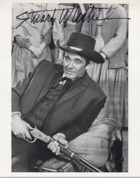 Stuart Whitman autograph