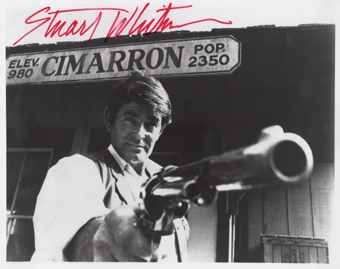 Stuart Whitman autograph
