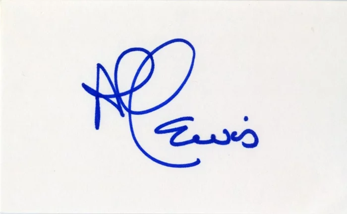 Al Lewis autograph