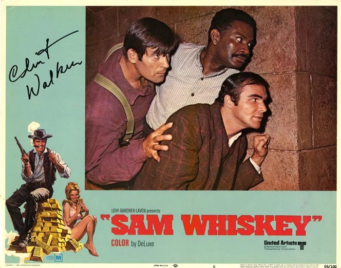 Clint Walker autograph
