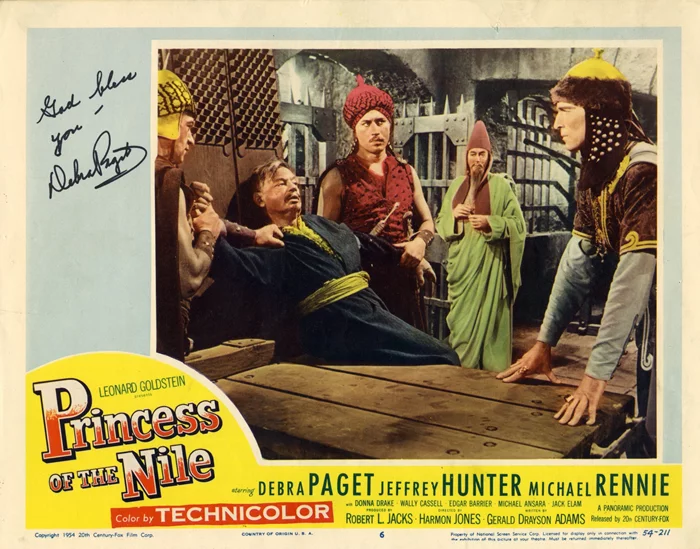 Debra Paget autograph