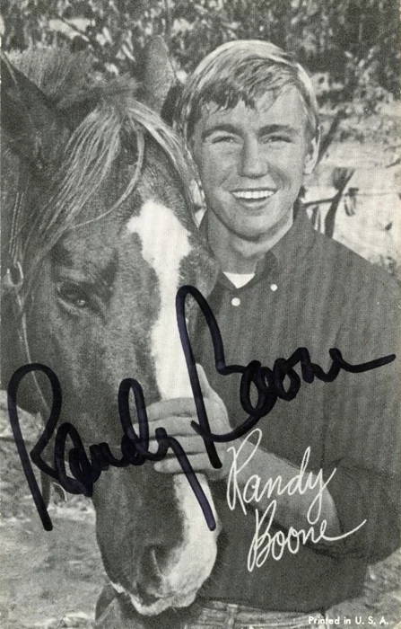Randy Boone autograph