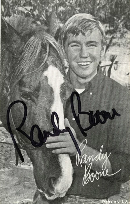Randy Boone autograph